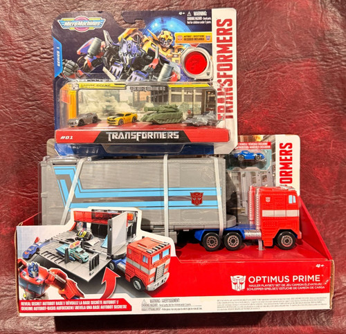Optimus prime playset 4 - playset, 4-pack